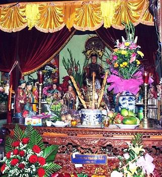 Lễ Hội Chùa Bà Nước Mặn, thờ Thiên Hậu Thánh Mẫu
