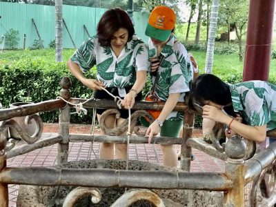 Giếng thiêng tại vườn nhà Tây Sơn Tam Kiệt