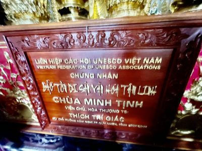 Chùa Minh Tịnh - Chứng nhận