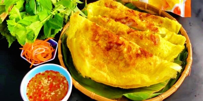 Bánh xèo Tôm nhảy - Đặc Sản nổi tiếng muôn nơi của Bình Định